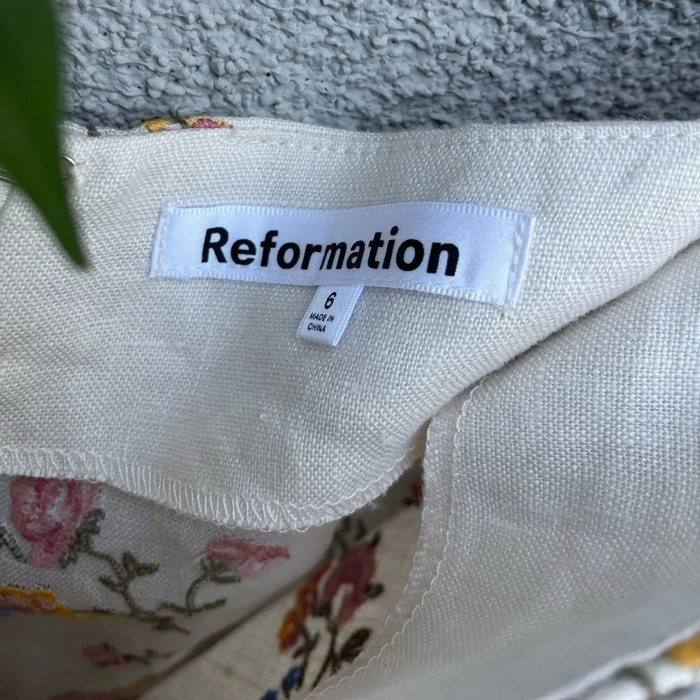 Reformation Pinegrove Linen Pant New with Tags!